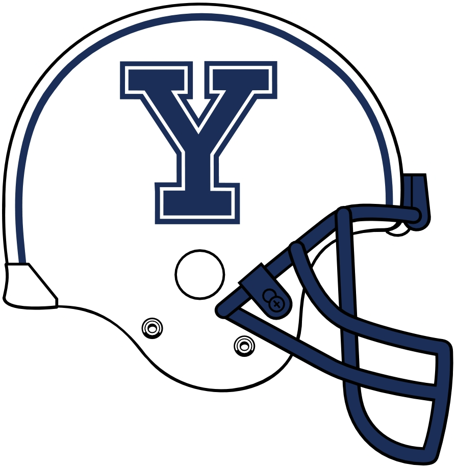 Yale Bulldogs 0-Pres Helmet Logo diy fabric transfer
